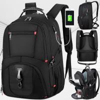 Mochila de viaje antirrobo para hombre, gran capacidad, ideal para viajar, impermeable, con USB, bandolera multifunción, bolsa de ordenador, mochila de negocios - details 12