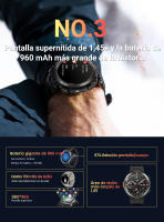 Blackview Reloj Inteligente W50 Pro Pantalla HD de 1.45'' Luz de Carga Llamadas por Bluetooth - details 13