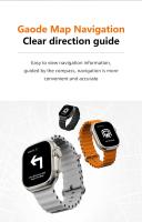 Reloj inteligente S9 Ultra 2, pantalla 9, 2,2 HD, IP68, resistente al agua, navegación inteligente, respuesta de gestos, llamada azul - details 3