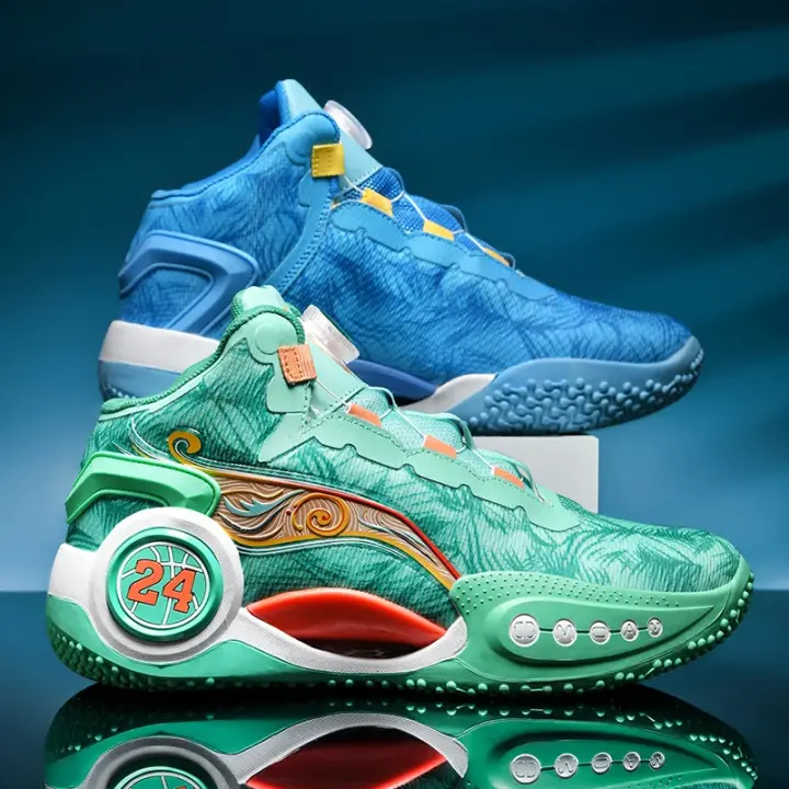 Zapatillas de baloncesto transpirables para hombre y mujer, zapatos deportivos de PU, moda urbana, alta calidad - 1
