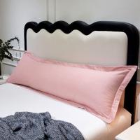 Funda de almohada de una pieza para el hogar, funda de almohada extendida agradable a la piel, funda de almohada larga lavable de algodón, cama King Size - details 1