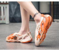 Camuflaje coco agujero 2022 verano pareja vadear playa ahuecado deportes jóvenes hombres y mujeres zapatos - details 10