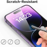Protector de Pantalla de Vidrio Templado para iPhone Adecuado para Modelos 14 Pro, 15, 16, 13, 12, 11 Pro Max Artesanía General - details 3