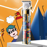Kemei-cortadora de pelo ajustable para hombre, máquina eléctrica profesional para cortar cabello y barba, recargable, 5087 - details 0