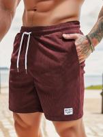 Pantalón Corto para Hombre Verano 2025 Pana Deportiva Ajustable Moda Casual Urbana - details 11