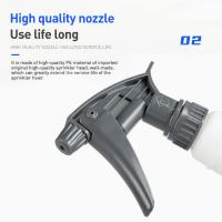 Botella de Spray de 750ML, botella de líquido blanca vacía, ligera, duradera, resistente al ácido, para lavado de coches - details 2