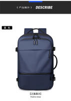 Mochila de negocios Moda nueva bolsa de viaje de gran capacidad Mochila de computadora impermeable para hombres Casuales Mochila de estudiante masculina - details 27