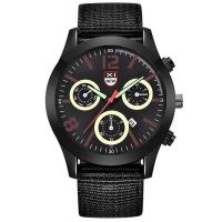 Reloj Deportivo de Cuarzo de Marca Leten Diseño Casual para Hombres Correa de Nylon Fecha y Minuto - details 9