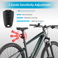 Luz de Freno Inteligente para Bicicleta Alarma Antirrobo Inalámbrica Carga USB Impermeable - details 6