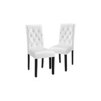 Juego de 2 Sillas de Comedor Silla Acolchada con Respaldo Alto Patas de Madera Silla Tela para Comedor Cocina Gris Oscuro - details 9