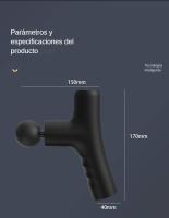 Pistola de Masaje Muscular MUKASI, Masajeadora Cervical y de Espalda, 4 Niveles Ajustables, 4 Cabezas de Masaje, Carga Tipo-C, Pistola de Masaje Profesional para Aliviar Dolor Muscular - details 18