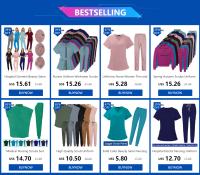 Top exfoliante con cuello en V + pantalón médico, ropa de enfermería, uniformes médicos de S-3XL, disfraz de médico de dentista de manga corta, Tops y pantalones de enfermera - details 9