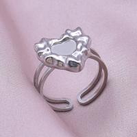 Joyería para dedos de niña, Anillos de corazón para mujer, accesorios, Anillo de acero inoxidable, suministros de amor, Anillos DIY, regalo del Día de San Valentín - details 45