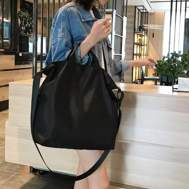 2025 nuevo bolso de viaje de gran capacidad impermeable bolso de hombro deportivo para hombres versión coreana fitness bolso de mensajero portátil marea de mujer - 1