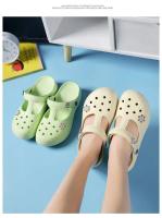 Moda Verano 2025 Zapatillas de Playa y Jardín Comodas EVA Unisex Slippers con Agujeros para Interiores y Exteriores - details 24