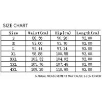Pantalones con Flecos de Múltiples Capas para Mujer 2024 Pantalones de Baile de Color Sólido con Borlas Ropa de Fiesta de Talla Grande - details 1