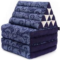 Cómodo Colchón De Suelo con Cojín De Lectura, Futón Japonés, Cama Plegable O Esterilla De Masaje Tailandés, 170 x 53 cm, Azul Claro - details 46