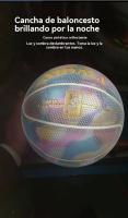 Balón Baloncesto Nocturno Tamaños 5/7 - Fosforescente + Reflectante (Adultos/Niños) - details 0