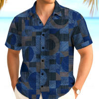 Conjuntos de camisetas para hombre, estampado de entramado de dibujos animados, pantalón corto informal de verano, jersey de manga para exteriores, ropa de gran tamaño para hombre, camiseta, pantalones, dos piezas - details 3