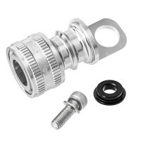 Adaptador de Pedal de liberación rápida de aleación de aluminio, Base de montaje de marco de bicicleta ultraligera antioxidante, hebilla QR anticorrosión - details 8