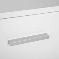 Aparador Armario de Cocina con 2 Puertas Buffet de Salón con 2 Cajones Estante Ajustable Estilo Moderno para Comedor 106x35x76cm Blanco Brillante - details 17