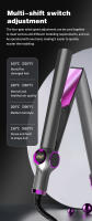 Hierro Eléctrico para Alisar y Rizar Rápido Pantalla Digital Iones Negativos Apagado Automático - details 5