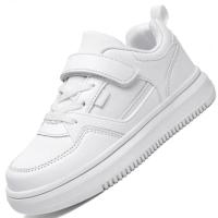 Zapatos De Malla de Cuero para Niños y Niñas Zapatillas Deportivas Blancas Transpirables - details 2