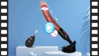 Leten Vibrador Telescópico Automático Estimulación Realista de Punta G Spot Clítoro Anal para Mujeres Juguetes Sensuales para Adultos 18 - details 1