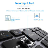 Teclado numérico inalámbrico ultradelgado con Bluetooth 2,4G, teclado numérico recargable por USB para IOS y Android, teclado Digital para ventana - details 1