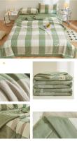 Bonenjoy, 1 unidad, edredón de verano, edredón de estilo a cuadros, edredón fino suave, manta acolchada para habitación de niños y adultos (sin funda de almohada) - details 11