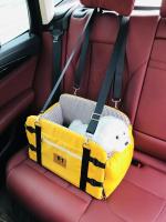 Transportín de mascotas para perros y gatos, asiento de coche, protección de mascotas, intercapa de algodón y espuma de polietileno - details 11