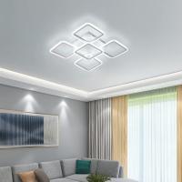 Lámpara de Techo LED Moderna 90W Acrílica Blanca Fría Diámetro de 60CM - details 1