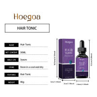 Esencia HOEGOA, cabello fuerte, grueso, esponjoso, hidratante, reparador del cuero cabelludo, esencia para el cuidado de la raíz y el cabello - details 0