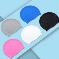 Gorros de Natación de Silicona Unisex Duraderos, Antideslizantes, Extensibles y Flexibles para Mujeres y Hombres Deportes y Exteriores - details 3