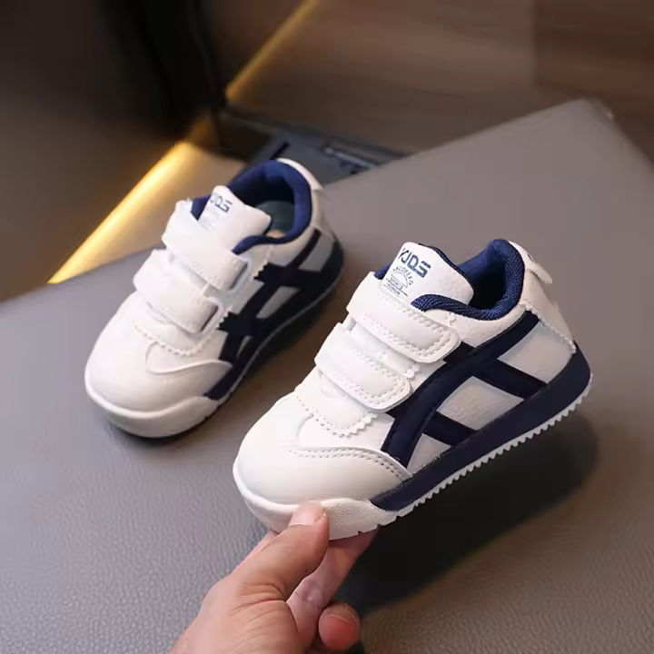 Zapatillas de cuero para niños Forrest Gump Zapatos de correr para niñas en primavera y otoño - 1