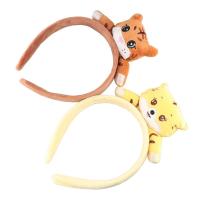 Muñeco de peluche, cuerda para el cabello de felpa, lazos elásticos para el cabello, bandas para el cabello para lavar la cara, cuerdas para el cabello de tigre de estilo coreano, diademas de tigre - details 10