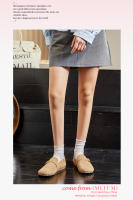 Nuevos zapatos blancos de cuero, nuevos zapatos individuales de suela plana, zapatos casuales versátiles, zapatos de mujer de temperamento retro para niños - details 12