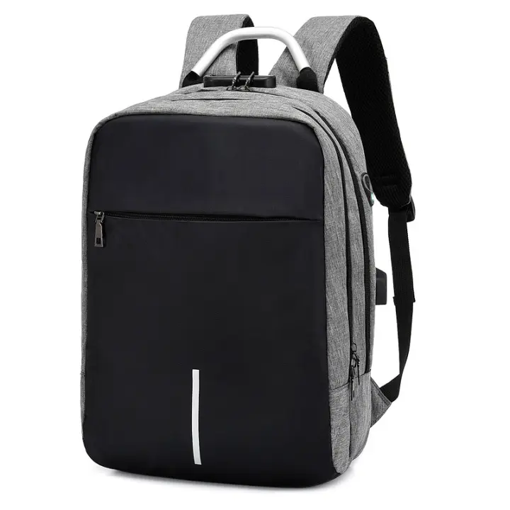 Mochila Hombre Antirrobo con Candado, 30L Impermeable para Viajes de Negocios y Ocio, Gran Capacidad, Bolsillo para Portátil 17 Pulgadas - Diseño Ergonómico y Resistentes - 1