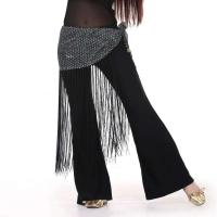 Nuevo estilo, accesorios, cadena de cintura con lentejuelas, ropa, pretina, bufanda con borlas para danza del vientre - details 48