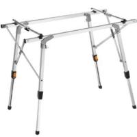 tectake Mesa Camping Plegable con Altura Ajustable