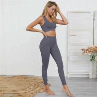 Conjunto de Yoga sin Costuras de FIESS Ropa De Gimnasio para Mujeres Shorts, Sujetador, Leggings - details 7