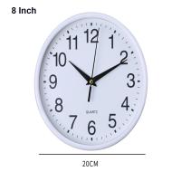 Reloj de pared de cuarzo Redondo, decoración Modern para Cocina, Hogar, dormitorio, nórdico, Short, 8 pulgadas, 20cm - details 1