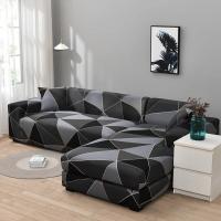 Cubierta de sofá elástica para sectora de sillas esquina L-shape necesita pedido de  2 piezas decoración de iluminación - details 22