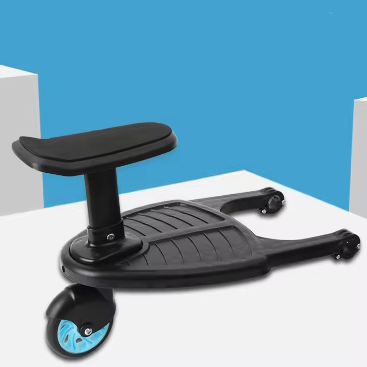 Pedal de asistencia para cochecito de bebé, tablero planeador con asiento para segundo niño, adaptador de Pedal auxiliar, Nota: ¡no universal para todos! - 1