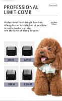 Máquina de Afeitar para Mascotas Inalámbrica y Recargable Conjunto de Clipper para Perros - details 10