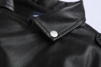 Chaqueta de Cuero Slim Fit Moda de Motocicleta Ropa Deportiva y al Aire Libre - details 4