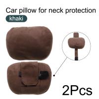 1 par de reposacabezas de coche 29*19cm Maybach Design S clase almohada Ultra suave Universal negro/Beige/gris/caqui cojín trasero de cabeza de coche - details 3