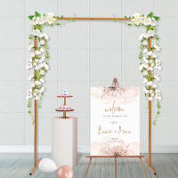 Arco de Boda de Metal Rectangular de 2m x 1.5m Ideal para Decoración de Eventos y Fiestas - details 0