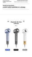 Nuevo secador de pelo de iones negativos de alta velocidad, adecuado para uso doméstico - details 1