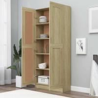 Estantería de Libros Armario Soporte de Almacenamiento de Madera Sonoma - details 3